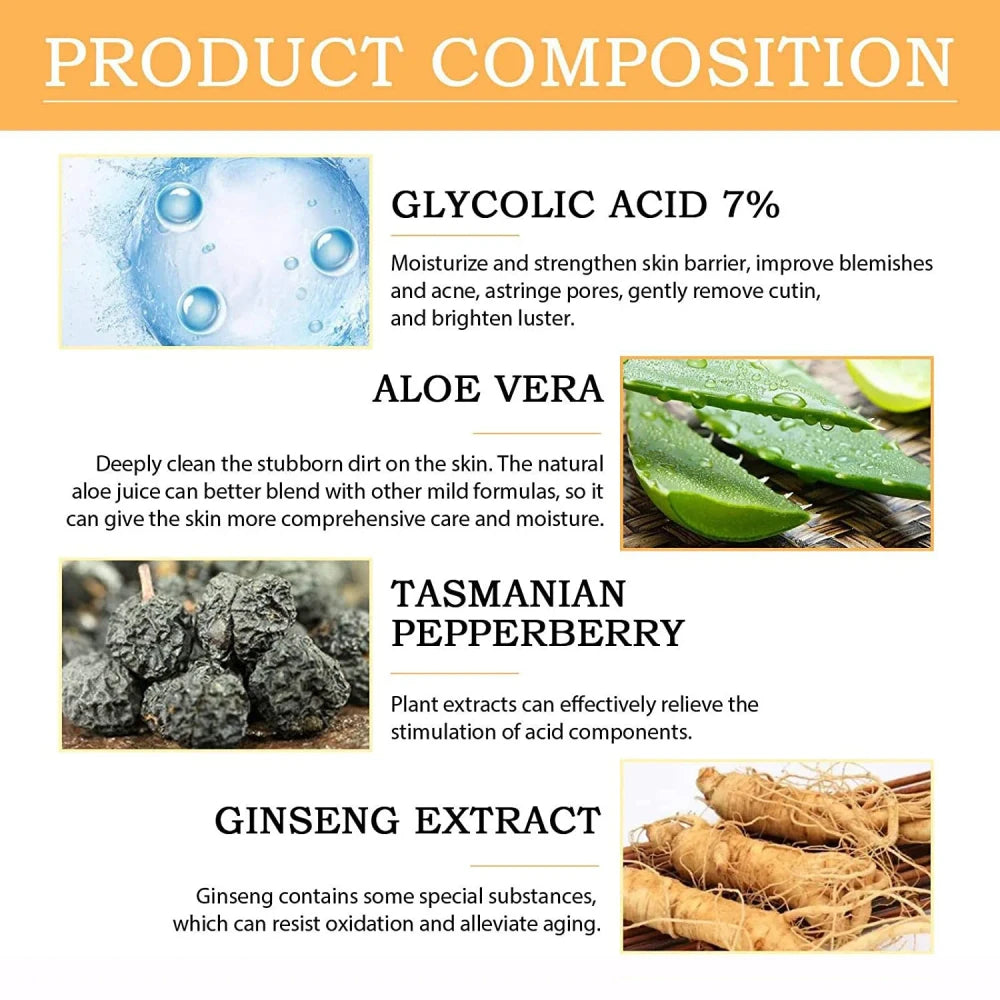 Glycolic Acid Seven Percent Toning Solution