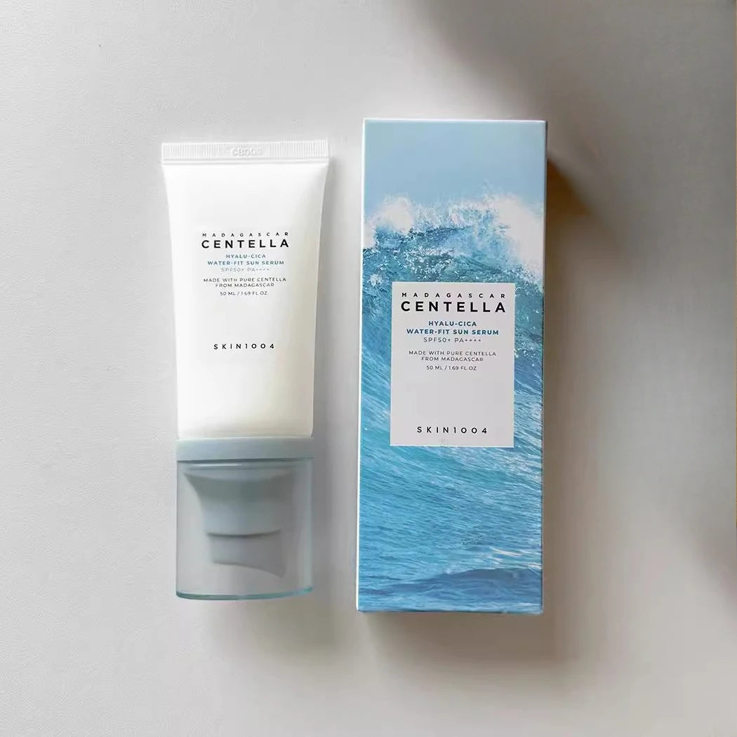 SKIN1004 Centella Hyalu-Cica Duo — Moisture Cream + Water-Fit Sun Serum SPF50+ | Korean Skincare